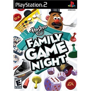 แผ่นเกมส์ Play Station2 PS2 Hasbro Family Game Night ( 1 DVD )