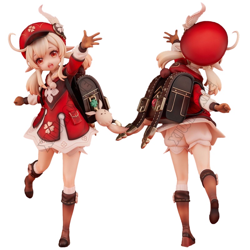 16 ซม.Genshin Impact Klee อะนิเมะรูป Genshin Impact Paimon Action Figure Ganyu/Keqing/Hu Tao Figurin