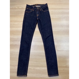 (used like new) Nudie Jeans รุ่น Long john twill rinsed