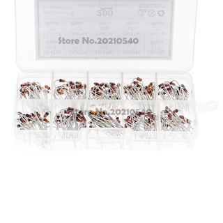 10Values ​​* 20PCS Zener Diode Assortment diy kit ชุดอิเล็กทรอนิกส์แพ็ค 3.3V 3.6V 3.9V 4.3V 4.7V 5.1V 5.6V 6.2V 6.8V 7.5