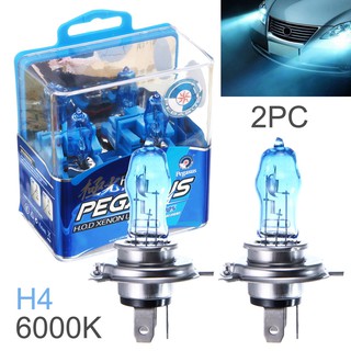 หลอดไฟหน้ารถยนต์ H 4 100 W HOD Xenon Halogen 2 ชิ้น