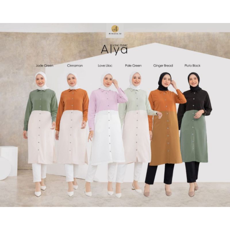 ALAYA LONG TUNIC โดย AIMANA.ID