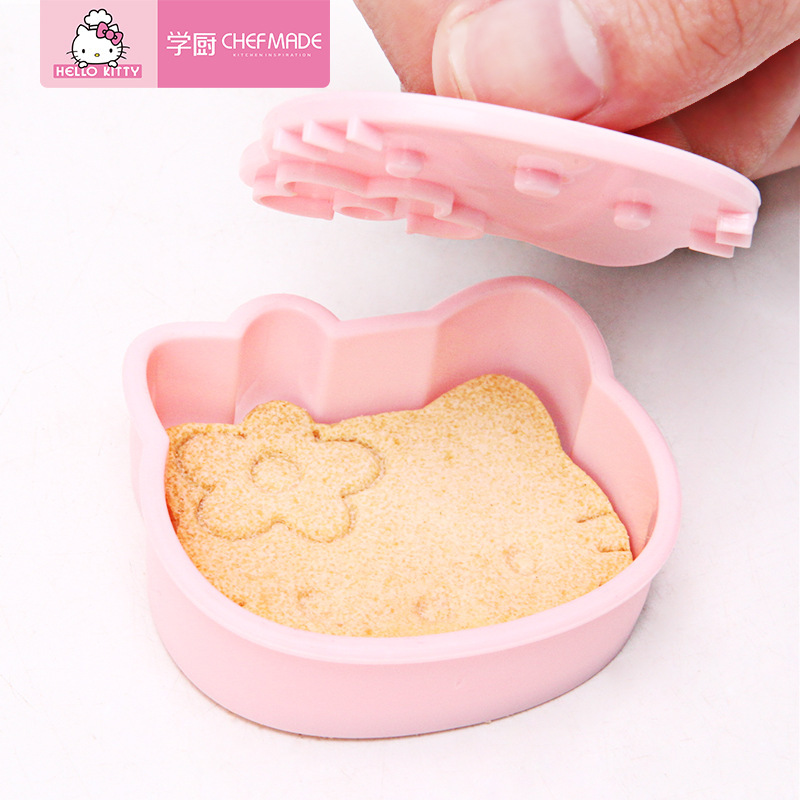 แม่พิมพ์การ์ตูน Hello Kitty สามมิติสําหรับทําเค้กคุกกี้ Kt7059