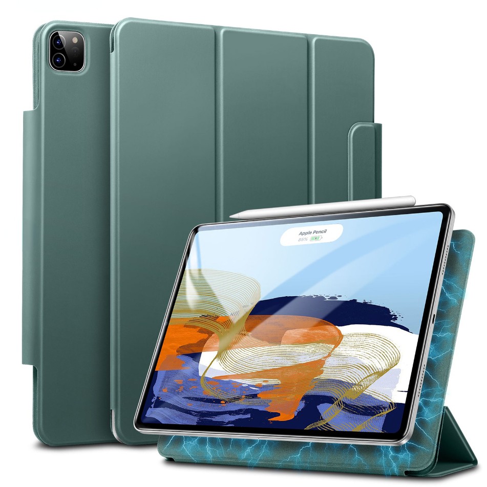 Magnetic Case For iPad Pro 12 9 11 2021 M1 2020 2018 Cover 12.9 iPad ...