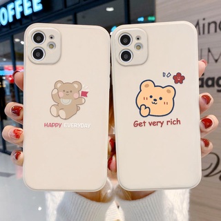 เคสโทรศัพท์มือถือ TPU แบบนิ่ม ลายการ์ตูนหมี สีแคนดี้ สําหรับ Realme Narzo 30A 9 Pro Plus 5G C25S 9 8 7 8i 6 5 6i 5S 5i 6S V13 Q3 Pro C21Y C11 C15 C25 C12 Q3i C25Y GT 5G