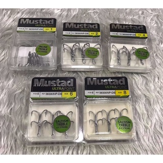 ขอสามทาง Mustad Saltism Treble Hook