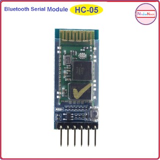 HC05 HC-05 Master-Slave 6pin JY-MCU  Integrated Bluetooth Serial Module, Wireless Serial HC 05 Arduino DIY IOT บลูทูธ