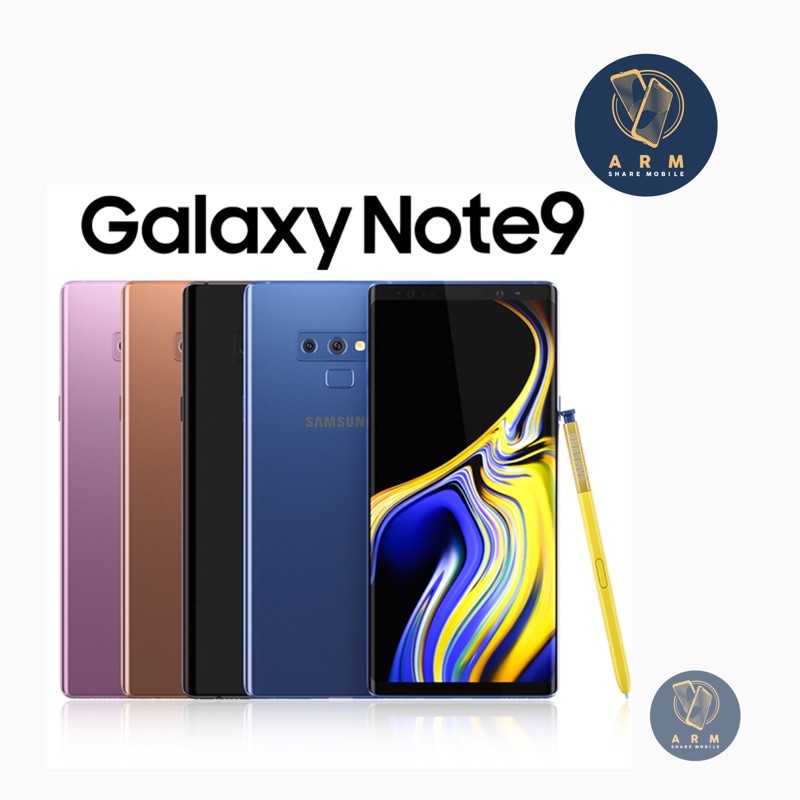 [ลดพิเศษ]Samsung galaxy Note9 (Ram6/128) เครื่องศูนย์หมดประกัน(ประกันร้าน1เดือน)