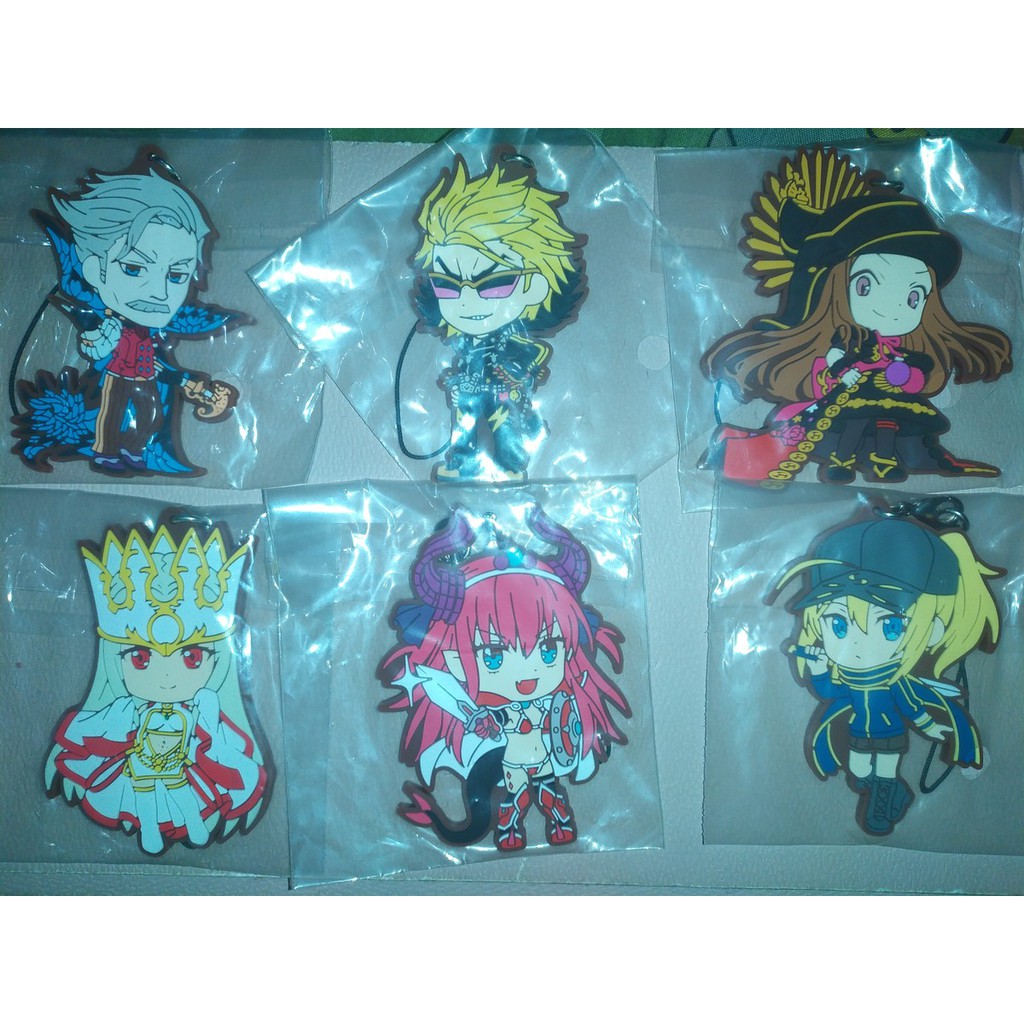 พวงกุญแจสาย Merch ดั้งเดิม FGO James Moriarty Archer Kuji Banpresto