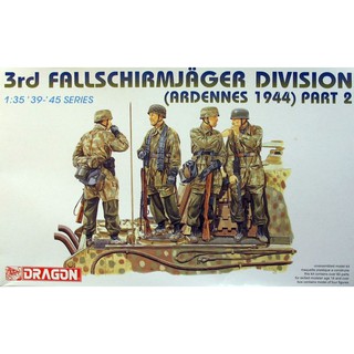 โมเดลประกอบ Dragon Model 1/35 DRA6143 3rd FALLSCHIRMJAGER DIVISION PART2