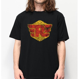 เสื้อยืดคอกลมเสื้อยืด แฟชั่น มอเตอร์ไซต์ วินเทจ คาเฟ่เรเซอร์ CAFE RACER VINATGE ROYAL ENFIELD CHOPPER ROYALAF001S-4XL