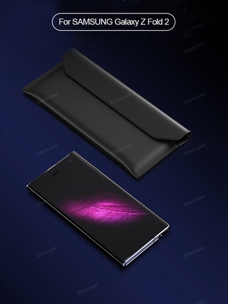 กระเป๋าสตางค์ แบบหนัง ใส่โทรศัพท์มือถือได้ สำหรับ Samsung Galaxy Z Fold 2 W20 F9000