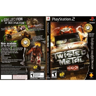 แผ่นเกมส์ PS2 Twisted Metal - Head-On - Extra Twisted Edition   คุณภาพ ส่งไว (DVD)