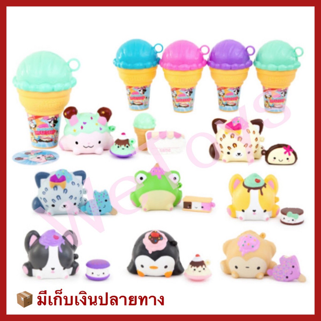 รีวิว Squishy ไอติม Smooshy Mushy Creamery S3 ของแท้ 100% สกุชชี่ สม ...