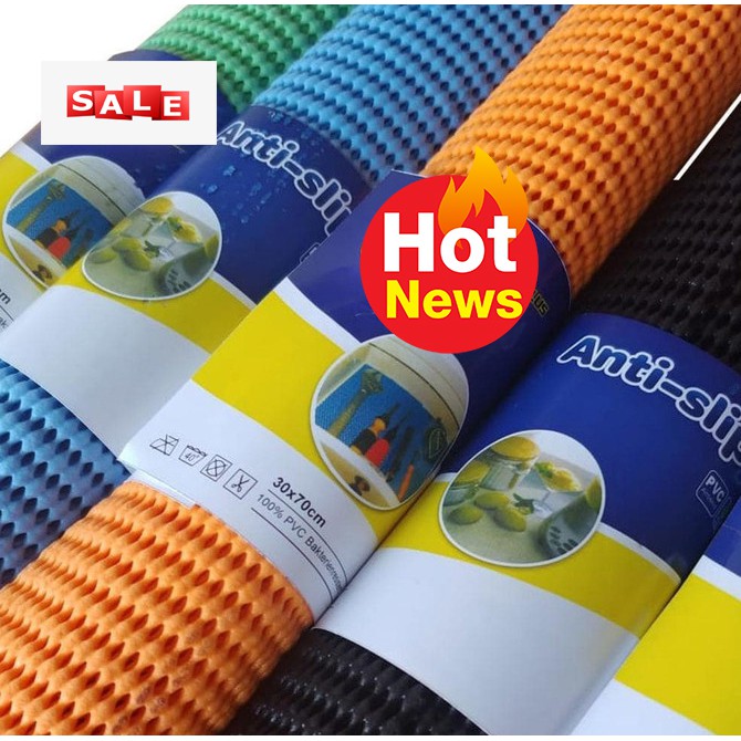 AntiSlip Mat 30x70cm แผ่นรองกันลื่น แผ่นยางกันลื่น แผ่นยาง แผ่นpvcแผ่น