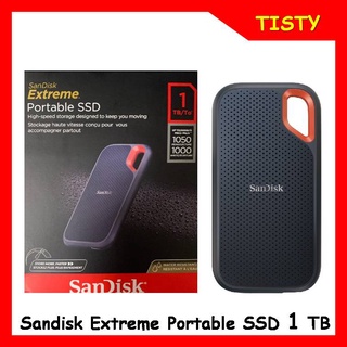 แท้ 100% Sandisk External SSD 1TB Type C [1050MB/s] Extreme Portable V2 (SDSSDE61) ฮาร์ดดิสก์แบบพกพา NVMe PC