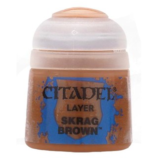 Citadel : LAYER: SKRAG BROWN (12ML) สีอะคริลิคสำหรับทาโมเดล