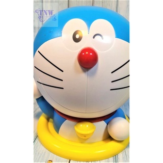 [ มือสอง งานแท้ ญี่ปุ่น ] Doraemon โดเรม่อน ขนาด 9" มีช่องใส่เก็บของ