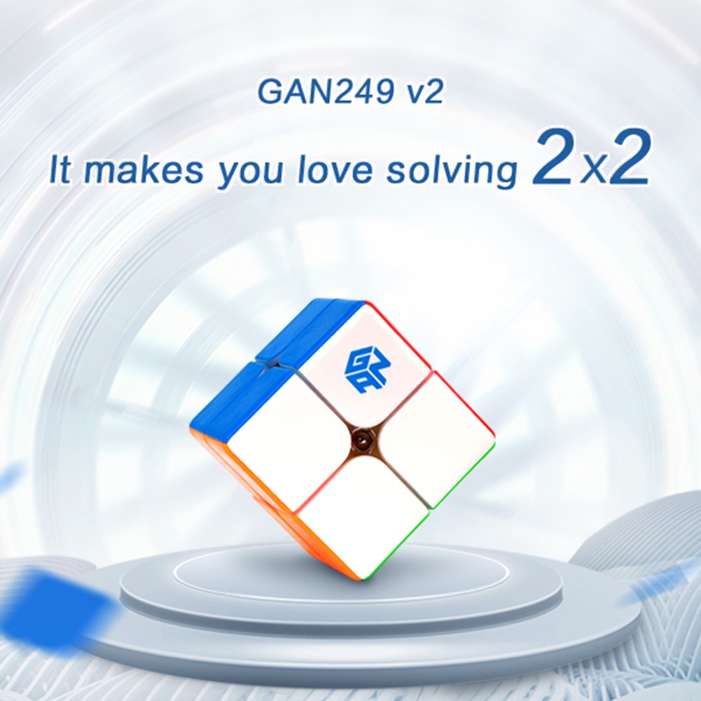 Gan 249 V2 251 V2 2x2 Speed Rubiks Cube ของเล่นเพื่อการศึกษาปริศนา ...