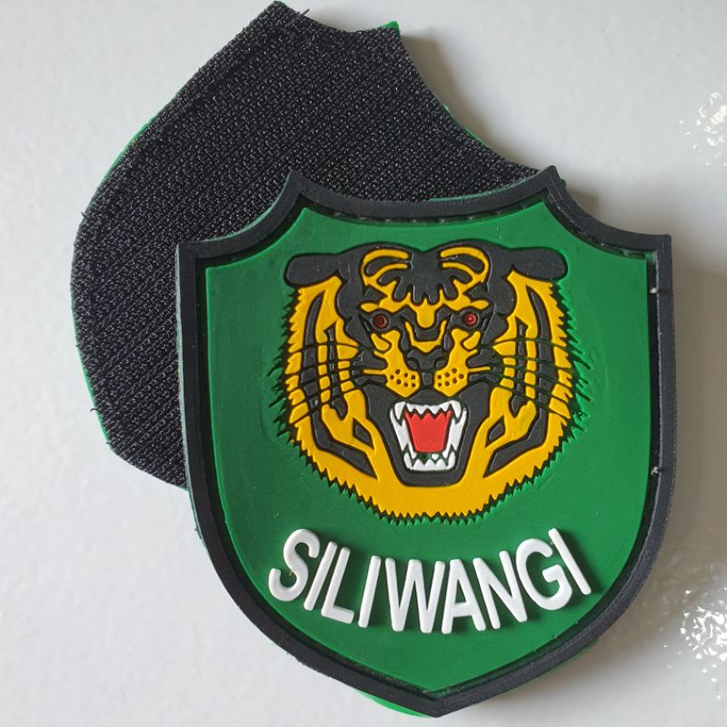 TNI AD SILANGI LOGO RUBBER PATCH/RUBBER EMBLEM PATCH