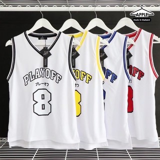 เสื้อกล้าม ผ้ากีฬา ลิปแขน ลาย PLAYOFF8 เสื้อกีฬา