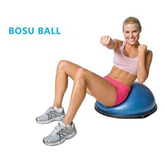 Yoga Bosu Ball ครึ่งวงกลมบาลานซ์บอลพิลาทิสบ้าน Bosu ball ฟิตเนสบอลกวดวิชา