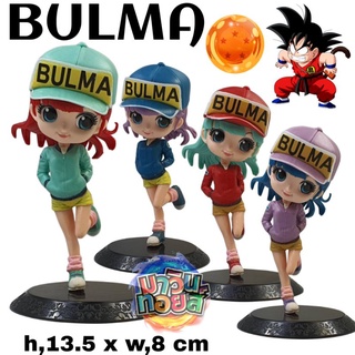 บูลม่า บลูม่า bulma อาราเล่ ด็อกเตอร์ สลัม  ฟิกเกอร์ โมเดล ท่าวิ่ง ใส่หมวก น่ารัก