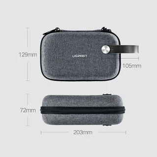 Ugreen กระเป๋าเคส สําหรับจัดเก็บสายชาร์จพาวเวอร์แบงค์