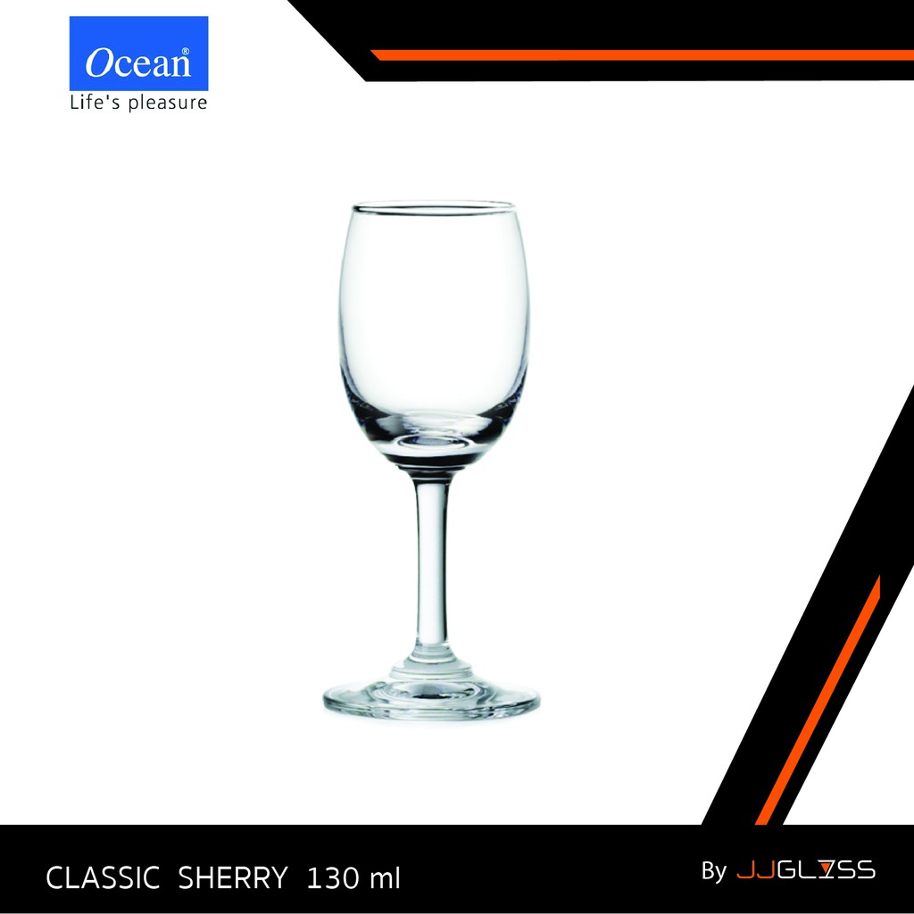 JJGLASS - (Ocean) 1501P04 Sherry 4 1/2oz. (130ml.) แก้วไวน์ แก้วไวน์แดง แก้วโอเชี่ยน