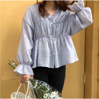 Chessy long sleeve blouse #preorder