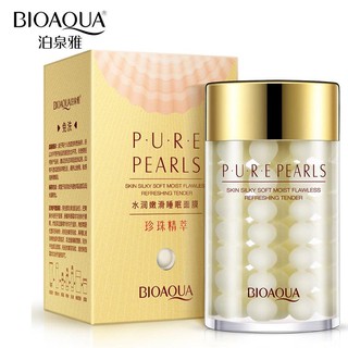 [BIOAQUA] (120 กรัม) ครีมไข่มุก กรดไฮยาลูโรครีม ไวท์เทนนิ่ง ให้ความชุ่มชื้น ดูแลผิว ต่อต้านริ้วรอย Pure Pearl