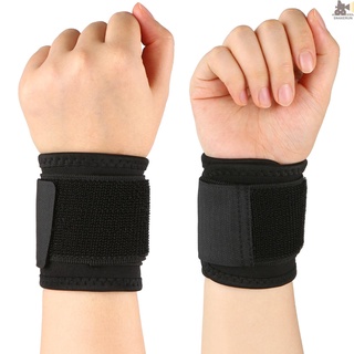 SNKE Wrist Support Brace Wrist Stabilizer Adjustable Wrist Bandages Protector Left and Right Hand Wrist Wraps for Fitness Office Pain Relief