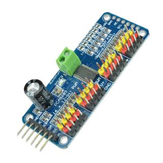 DIYMORE PCA9685 16 CH 12-bit PWM โมดูล I2C ของไดรเวอร์เซอร์โวโล่มอเตอร์สำหรับหุ่นยนต์ for arduino