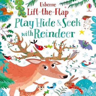 หนังสือนิทานภาษาอังกฤษ Play Hide &amp; Seek with Reindeer (Play Hide &amp; Seek) - Board book