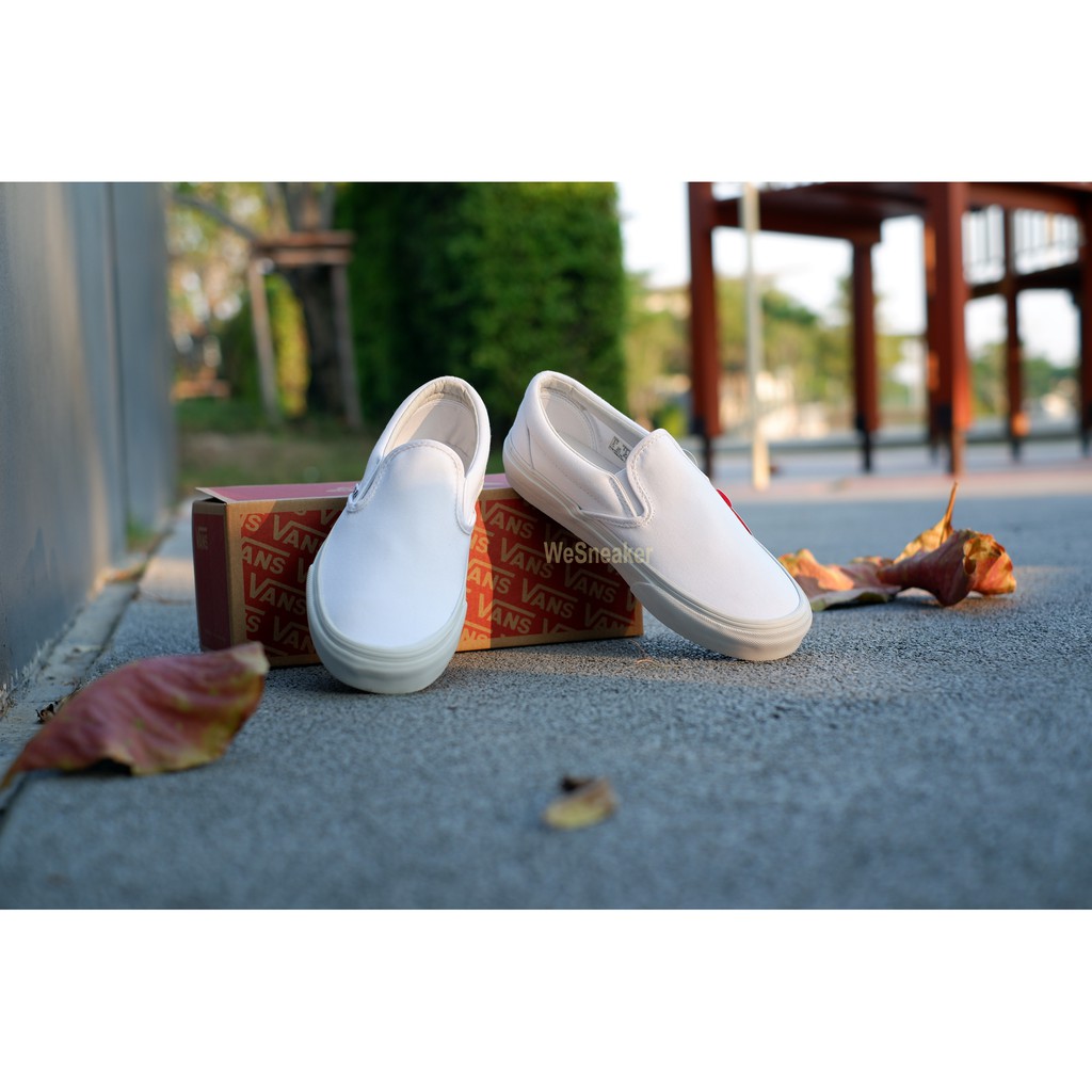 VANS حذاء Slip-On Classic — أبيض — صورة 6