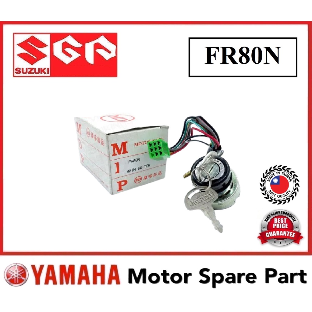 SUZUKI FR80N MAIN SWITCH SET ASSY 0 COMP COMP COMP COMPLETE KUNCI SUISS FR-80 FR 80 N 80N FR80-N FR8