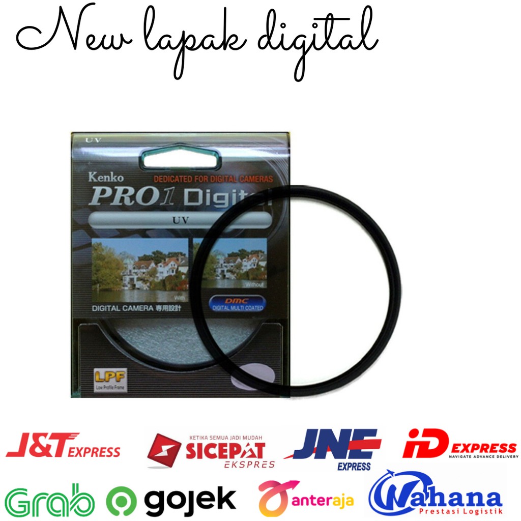 KENKO PRO1 UV FILTER - UV FILTER 405MM 43MM 49MM 52MM 58MM