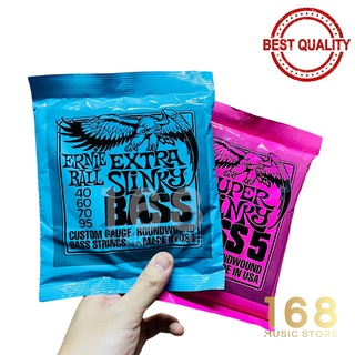 ครบชุด 🌈 ERNIE BALL สายเบส 4 สาย และ 5 สาย Bass Strings ERNIEBALL รุ่น 2835 , 2824