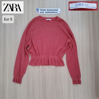 เสื้อหนาวแขนยาว งานแบรนด์ Zara size S