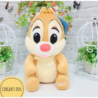 (ลิขสิทธิ์แท้ ส่งฟรี) 12 นิ้ว กระรอก เดล Dale ชิป แอนด์ เดล Chip and Dale ตุ๊กตา