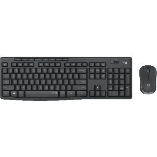 Logitech MK295 Silent Wireless Combo ชุดคีย์บอร์ดพร้อมเมาส์ แป้นสกรีนไทย/อังกฤษ ประกันศูนย์ไทย 1 ปี