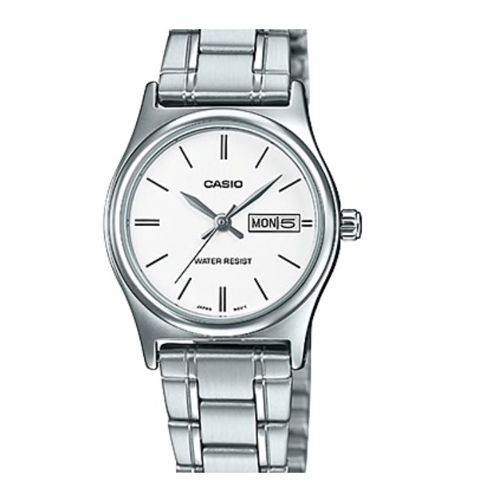 casio ของแท้ประกันศูนย์ นาฬิกาคาสิโอ ผู้หญิง รุ่น LTP-V006D LTP-V006G / SMILEYTIME ขายแต่ของแท้ ประกันศูนย์cmg/c-thong