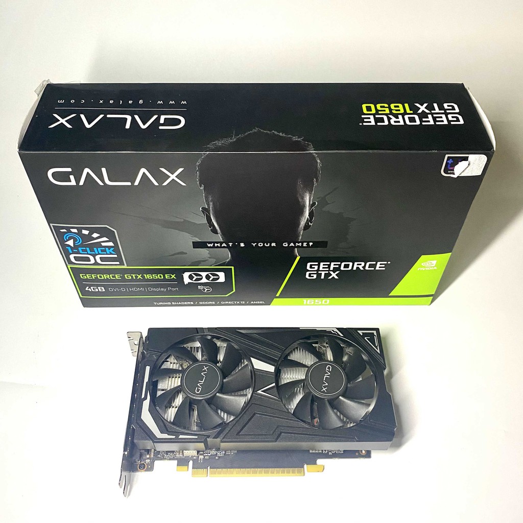 NVIDIA GeForce GTX 1650 GDDR5 - GDDR6