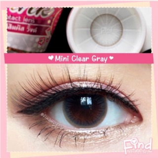 คอนแทคเลนส์ Wink Lens Mini Clear(Gray,Brown) ค่าสายตา 0.00 ถึง -5.00