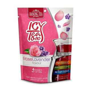 Ranong Tea Icy Teatox Rose Lavender ชาดีทอกส์ กลิ่นกุหลาบ ลาเวนเดอร์ 52g