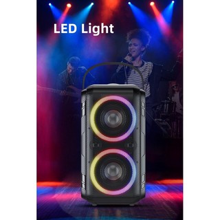 ร้านแนะนำ พร้อมส่งจากไทย W king T9 T9Pro ลำโพงบลูทูธ LED กำลังขับ 80W 100Wเบสแน่น ลำโพง Bluetooth Speaker Wking img 3