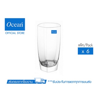 OCEAN แก้วน้ำ SENSATION LONG DRINK 390 ML. (Pack of 6)