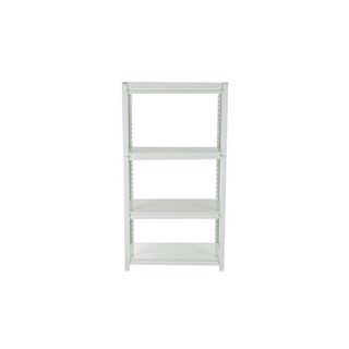 ชั้นวางของ4ชั้นSTACKO ZIR-4 78x42x146 ขาว | STACKO | ZIR-4 WH ชั้นวางของ Shelves &amp; Cabinet Home Organizers &amp; Cleaning