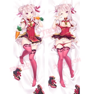 Hime Tanaka VTuber Dakimakura ปลอกหมอน แบบนิ่ม ลายอนิเมะญี่ปุ่น Otaku ขนาด 50x150 ซม. สําหรับตกแต่งบ้าน โซฟา เตียง DK2444