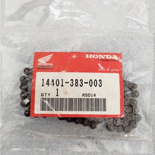 โซ่ราวลิ้น แท้เบิกศูนย์ DID25H JAPAN 98L รถรุ่น HONDA CB125 XL125 GL100 ( 14401-383-003 )